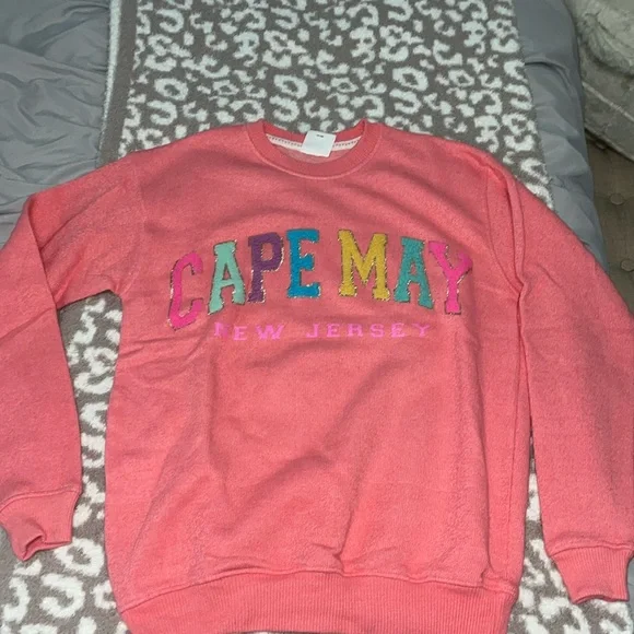NWOT Cape May New Jersey Pastel Colored Sweatshirt - Picture 1 of 6
